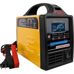 12V & 24V Car Battery Charger Heavy Duty, 0-15A Automatic Maintainer,for Maintain,Repair,Auto shutoff,Compatible with Lead-Acid Batteries for Car Truck Motorcycle Boat