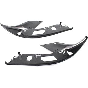 Left Right Headlight Upper Cover Rubber Strip Seal Gasket Compatible with 2004-2010 B-M-W 525i, 528i, 530i, 535i, 535xi, 545i, 550i, M5 Headlight Sealing Trims Gasket