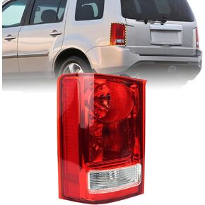 مصباح خلفي LED متوافق مع بديل هوندا بايلوت 2009-2015 لـ 33550-SZA-A02 HO2800174 مصباح الفرامل الخلفي الخلفي الجانب الأيسر للسائق
