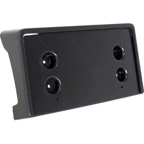 I-Match Auto Parts Front License Plate Mounting Bracket Tag Holder Black Textured Plastic Finish for 2010-2016 Cadillac SRX 25776408 GM1068130