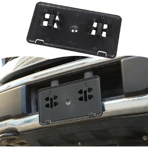 RT-TCZ License Plate Holder Front License Plate Frame Mount Bracket Accessories Compatible with Ford F150 2015-2020