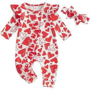 My First Christmas Baby Girl Outfit Fall Newborn Clothes Cute Infant Romper One Piece Jumpsuit Coming Home Outfits