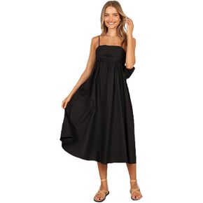 Petal & Pup Women's Alice Bow Back Midi Dress
