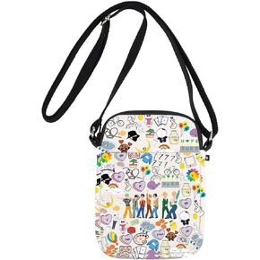 G2TUP K-Pop Group Army Crossbody Bag K pop Army Gifts K-Pop Music Shoulder Bag K Pop Group Merchandise