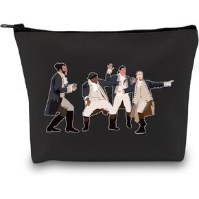 Broadway Musical Gift Travel Bag Hamilton Inspired Gift Broadway Musical Theatre Crossbody Bag for Fans (Hamilton Musical CB)