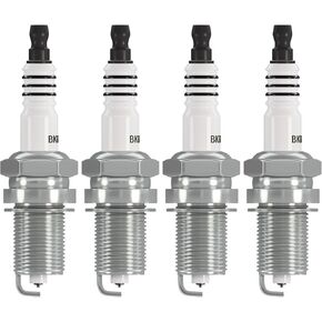 Iridium Platinum Spark Plugs 4 Pack 2667 Compatible with Volkswagen Jetta, Passat, Golf, Golf R, Tiguan, Beetle, CC, Eos, GTI & Audi A4, A4 Quattro, Q5, A5, A5 Quattro, A6, A3, Q3, TT, 2.0L