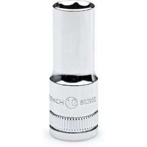 GEARWRENCH 3/8" Drive 6 Pt. Mid-Length Socket, 10mm - 80392S