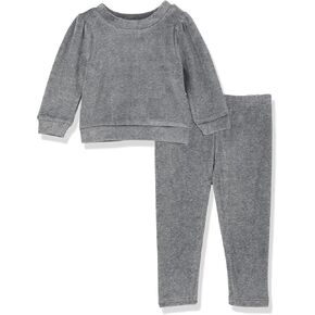 Splendid baby-girls Velour Sweatshirt Set