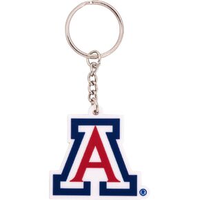 Desert Cactus University of Arizona Keychain Wildcats Zona Car Keys Holder (PVC A)