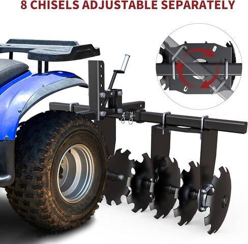 YITAMOTOR ATV/UTV نظام رفع يدوي بنقطة واحدة يناسب جهاز استقبال 2 بوصة، عرض 50 بوصة in Saudi Arabia