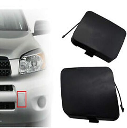 Pack of 2 Front Bumper Driver and Passenger Side Tow Hook Eye Cover Cap 2 PCS Front Left & Right Replacement for 2006 2007 RAV4 53286-42931 53285-42930 in Saudi Arabia
