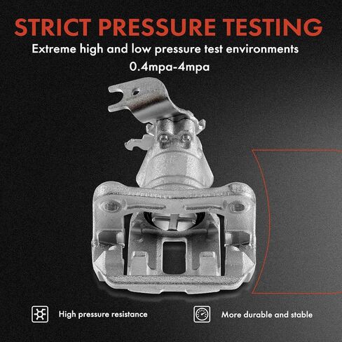 A-Premium Disc Brake Caliper Assembly with Bracket Compatible with Select Land Rover Models - LR4, For Range Rover Sport, 2010-2012, V8 5.0L, Sport Utility - Rear Right Passenger Side in Saudi Arabia