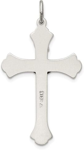 قلادة صليب INRI من الفضة الإسترليني العتيقة من Lex & Lu LAL104295 in Kuwait