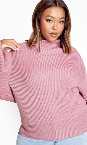 City Chic Women's Citychic Plus Size Jumper Angel SLV in Saudi Arabia