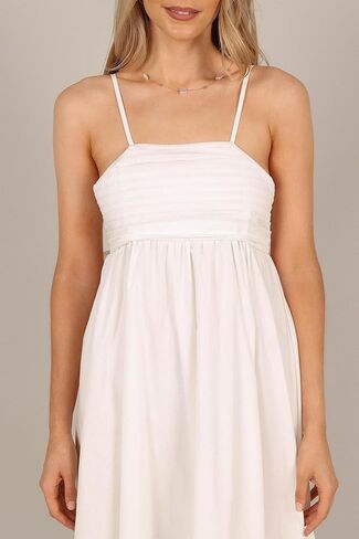 Petal & Pup Women's Alice Bow Back Midi Dress in Kuwait