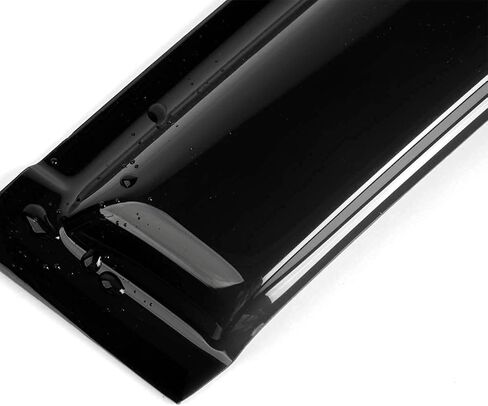 Wensdy 94228 4Pcs Outside Mount Side Window Visor Deflector Sun Rain Guard Set fit for 1992-2011 Mercury Grand Marquis (Excludes Landau Roof),98-11 Crown Vic (Short Rears),2003 Marauder in Kuwait