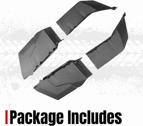 Maverick X3 Fender Flare Extensions, A & UTV PRO Extended Mud Fender Flares Front & Rear for 2017-2023 Can Am Maverick X3 & X3 Max RS Turbo R RR 2 & 4 Doors Accessories Replace # 715002973 in Saudi Arabia
