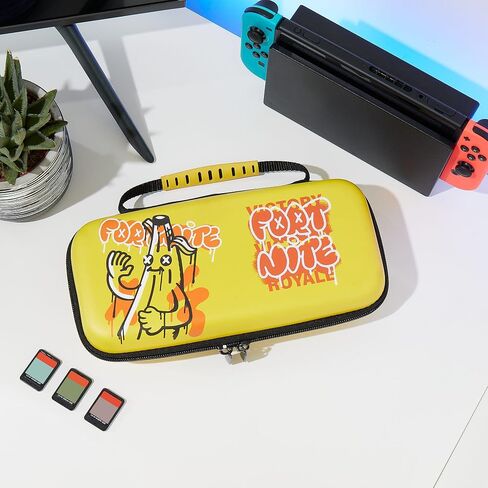 Numskull Official Avatar: The Last Airbender Hard Shell Travel Case for Nintendo Switch and OLED Model 2021 Console - Fits 10 Games and Switch Accessories in Kuwait