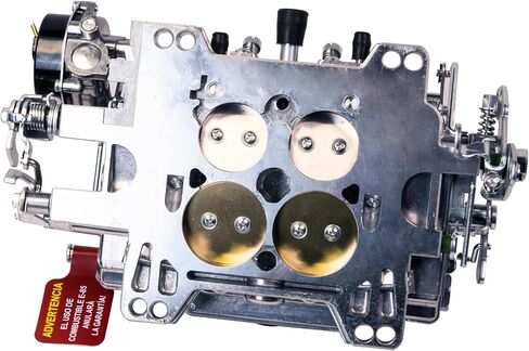 1906 AVS2 650CFM 4 Barrel Square Bore Electric Choke Annular Booster Carburetor Compatible with Chevrolet GMC 7.4L 454 engine Replacement For Edelbrock 1906 Carburetor in Saudi Arabia