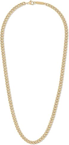 مجوهرات MVMT للرجال - إكسسوار أزياء - قلادة سلسلة من الفولاذ المطلي بالأيونات 5 مم - مطلية بالذهب in Kuwait