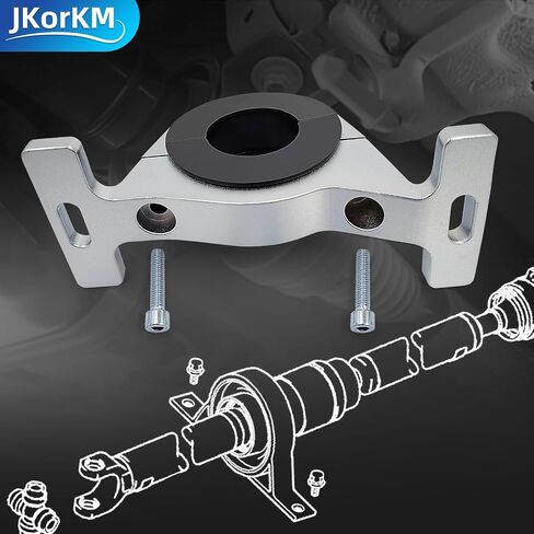 Center Bearing Support Solution black Compatible With For Dodge 2015+ Charger/Challenger/300 ScatPack HellCat 394 RWD And AWD V6 And V8 All Trims Black in Saudi Arabia