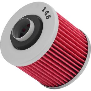 XuLong Motorcycle 145 Oil Filter Compatible with YAMAHA XVS650 XVS 650 v-star Classic Custom Silverado DragStar 650 XVS1100 XVS 1100 V-Star Silverado Midnight Custom Classic 1100 XVS125 XVS250