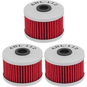 AHL 112 Oil Filter for Polaris Predator 500 TLD 496 2006 (Pack of 3)