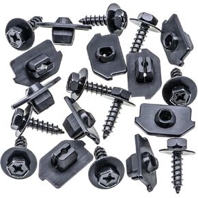 Rexka 10 Sets Bumper Cover Screw & Grommets for Toyota Lexus 52535-50060 90159-60477