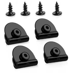 Battery Cover Clip for Harley XL883 XL1200 2004 and 2021UP Sportster Accessories Side Battery Cover Fasten Clips and Screw 4 Pieces