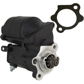 RAREELECTRICAL New 12V 9T Starter Compatible With Harley Davidson Sportster Xlh Xl Xr Deluxe Hugger Custom 1981-2012 By Part Numbers 128000-8450 31390-91 3139091 3139091A 3139091B 3139086 3153381