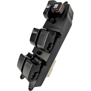 مفتاح رئيسي للنافذة من SWITCHDOCTOR لسيارة Toyota Camry 1997-2001، 2001-2004 Toyota Tacoma، 1998 Toyota 4Runner و1998-2002 Toyota Corolla (84820AA011، 84820-60090، 84820-AA011، 84820-04020)