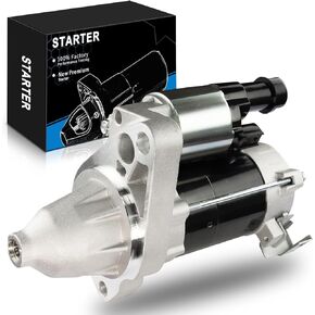 Upgraded Starter Motor for:-Honda Civic DX EX GX LX 2006-2011 1.8L L4, Civic EX-L LX-S 2009-2011 1.8L L4, 12V 1.2KW 9 Teeth Clockwise, New Replace OE# 31200-RNA-A01 17957N 17957