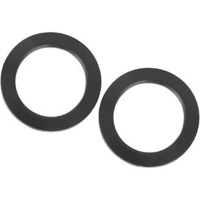 2pcs Motorcycle Engine Rubber Fuel Gas Oil Tank Cover Seal O Ring Gaskets Protector Universal Circular Stylish Design