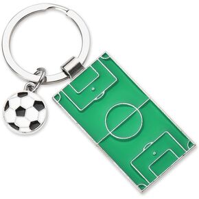 Soccer Keychain for Daughter Son Birthday Christmas Gifts for Friend Soccer Birthday Party Decorations for Soccer Lovers Sister Brother Football Keychain for Soccer Mom Appreciaton Gift for Coach