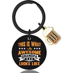 Grandpa Gifts from Grandkids Unique Grandpa Keychain Gifts for Grandpa Cool Gifts for Grandparents Grandpa Birthday Gifts Ideas best Grandpa Gifts Small Gifts for Men Him