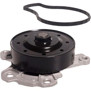 AW6351 Professional Water Pump Kit With Gasket (For 1.8L L4 1798cc) Compatible With 09-19 To-yota Corolla (2ZR-FE ENG.), 09-14 Matrix /09-10 Po-ntiac Vibe /08-14 Sc-ion xD