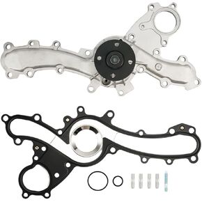 KAX Water Pump AW6047 Fit for 2007-2010,2013-2016 Sienna, 2008-2016 Highlander, 2007-2015 RX350, 2007-2018 ES350, Water Pump Assembly OE Replacement, Upgrade performance Water Pump Kits