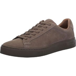 BOSS Men's Rhys Suede Low Top Sneaker
