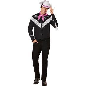 Spirit Halloween Barbie the Movie Adult Western Ken Costume | Officially licensed | Barbie Costume | Cowboy Outfit in Kuwait