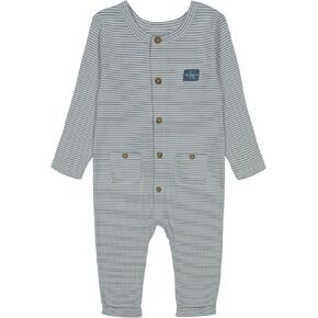 Calvin Klein Baby Boys Footless Coverall