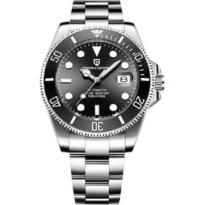 Watches for Men Pagani Design 42MM Automatic Watch NH35 Mechanical Stainless Steel Waterproof Diving Watch