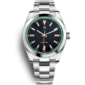 LACZ DENTON Pagani Design PD1733 Men Automatic Watches 40MM Men Mechanical Wristwatches Green Sapphire Glass AR Coated Watches NH35A Waterproof Watches