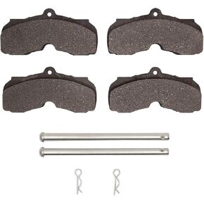Dynamic Friction Company 5000 Advanced Brake Pads - Semi Metallic and Hardware Kit