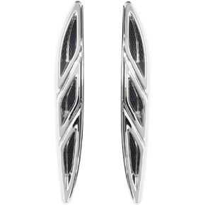 20811309 2Pcs Front Hood Engine Vent Grille Molding Trim Compatible with Buick Verano 2012-2016, Left and Right
