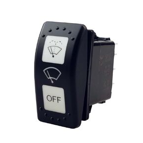 مفتاح التحكم في ممسحة الزجاج الأمامي مناسب لـ Can-Am Defender HD10 HD8 Maverick X3 2016 2017 2018 2019 2020 2021 2022 2023 مفتاح غسالة الممسحة استبدال 710004941 7 Pin (ON)-ON-Off ممسحة الروك التبديل in Kuwait