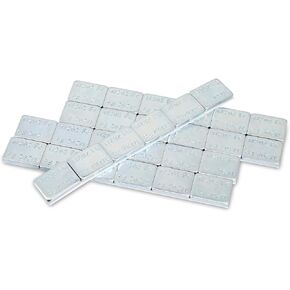 Eisen 1/2oz,Stick on Adhesive Wheel Weights,144pcs,72oz/Box,Zinc