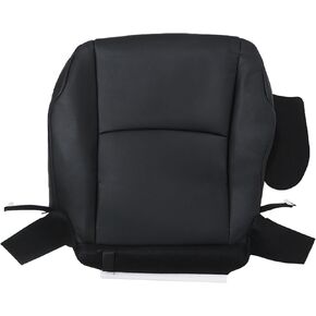 GXARTS Driver Side Bottom Lower Replacement Leather Seat Cover Black #13 Compatible with Toyota 4Runner Limited Base SR5 2010 2011 2012 2013 2014