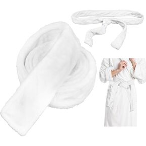 Bath Robe Belt Replacement, Unisex Soft Pajamas Replacement Belt Flannel Robe Belt Tie-Up Pajama Ties 69 x 1.6 Inch