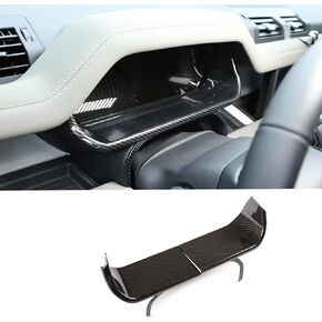ABS Car Interior Dashboard Display Decorative Frame Cover Trim for Land Rover Defender 110 2020 Car Accessories (Carbon Fiber Style)