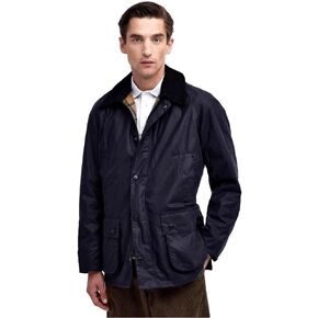 Barbour Men's Ashby Waxed Jacket, Navy